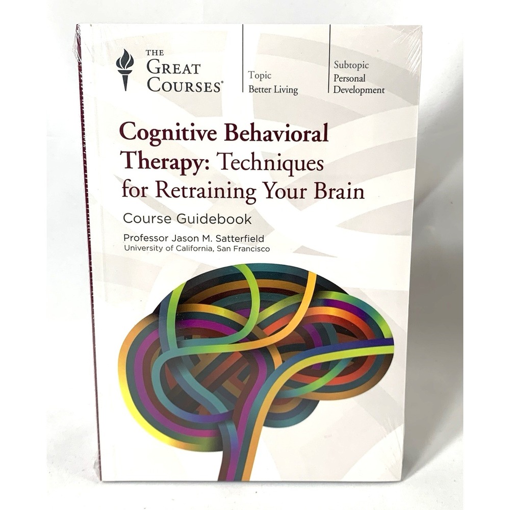 Great Courses: Cognitive Behavioral Therapy (DVDs & Guidebook) - NEW SEALED